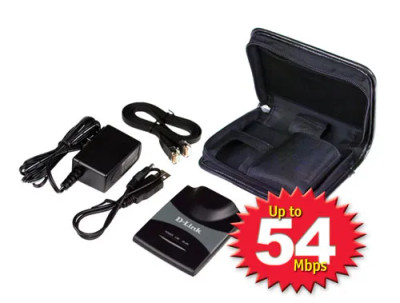 DWL-G730AP - D-LINK 2.4GHz 802.11g Wireless Pocket Router/AP