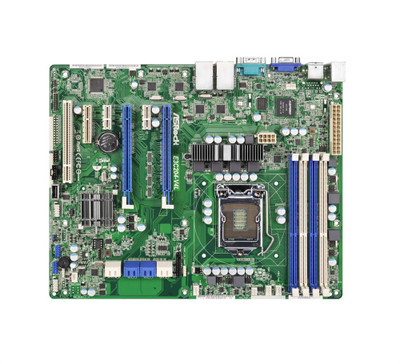ASRock LGA1155 Intel C204 DDR3 SATA3 V&4GBe ATX Motherboard E3C204-V4L - Compatible with ATX cases
