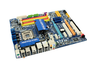 EP45-UD3P Gigabyte P45/ICH10 Chipset Core 2 Extreme/ Core 2 Quad/ Core 2 Duo/ Pentium Dual Core/ Celeron Processors Support Socket LGA775 ATX