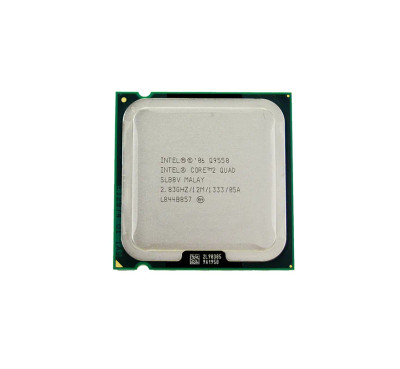 Intel Core 2 Quad Q9550 2.83GHz processor for LGA775 desktops, SKU: EU80569PJ073N, compatible with 1333MHz FSB servers