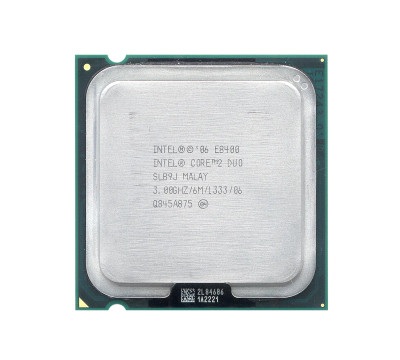 Intel Core 2 Duo E8400 3.00GHz processor for LGA775 desktops, with 6MB L2 cache and 1333MHz FSB