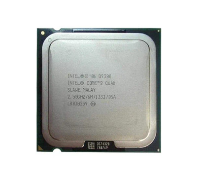 Intel Core 2 Quad Q9300 2.50GHz processor for LGA775 desktops, 6MB L2 Cache, 1333MHz FSB, SKU: EU80580PJ0606M