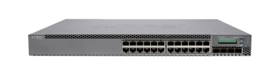 EX3300-24T-DC - Juniper 24-Port Gigabit Layer3 Stackable DC Network Switch