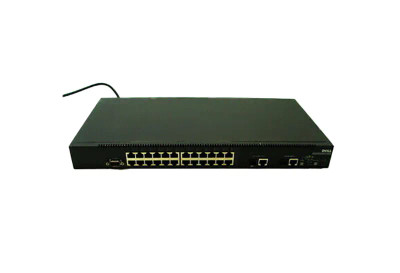 F0334 - Dell 24-Port Fast Ethernet 2 SFP Managed Network Switch