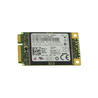 Dell 64GB MLC SATA 3Gbps mSATA SSD for F343T - Internal Solid State Drive - Compatible with Dell laptops