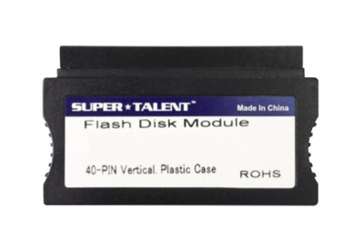 Super Talent 64GB MLC ATA/IDE 40-Pin Vertical FDM Internal SSD for FE0064MDRM, compatible with ATA/IDE devices