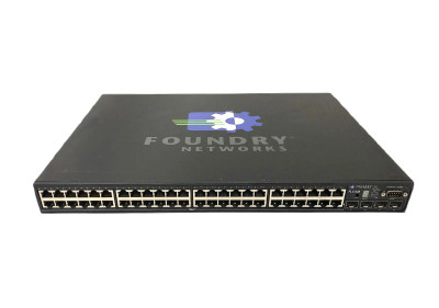 FLS648-STK - Brocade 48-Port Gigabit 4 SFP 2 XFP Layer 3 Switch