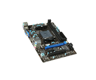 FM2-A55M-E33 - MSI Socket FM2 AMD A55 Chipset Micro-ATX System Board Motherboard Supports A10/A8/A6/A4-Series DDR3 2x DIMM
