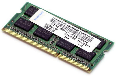 FRU43R1969 IBM Lenovo 2GB PC3-8500 DDR3-1066MHz non-ECC Unbuffered CL7 204-Pin SoDimm Dual Rank Memory Module