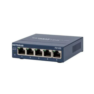 FS105 - NetGear 5-Port 10/100 Fast Ethernet Network Switch