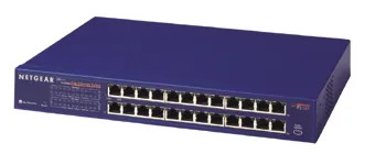 FS524 - NetGear 24-Port 10/100 Layer 2 1U Network Switch