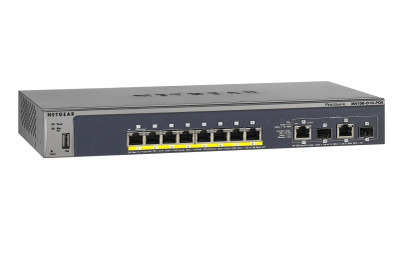 FSM5210P-100NES - NetGear 8-Port 10/100 2-Port GE Layer 2 Managed Switch