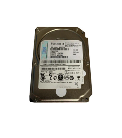 IBM 43W7538 146GB 10000RPM SAS 2.5SFF Slim Hot Swap Hard Drive
