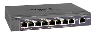 FVS318G - NetGear 8-Port 10/100Mbps VPN Firewall Switch