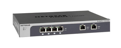 NetGear ProSafe FVS336G-200GES Gigabit Ethernet SSL VPN Firewall for 2x WAN Ports, 4 RJ-45 Ports