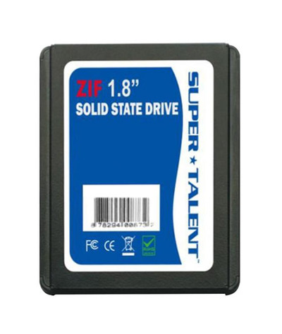 Super Talent DuraDrive ZT3 256GB MLC ATA/IDE 1.8 SSD for PATA ZIF - FZM56GF18H