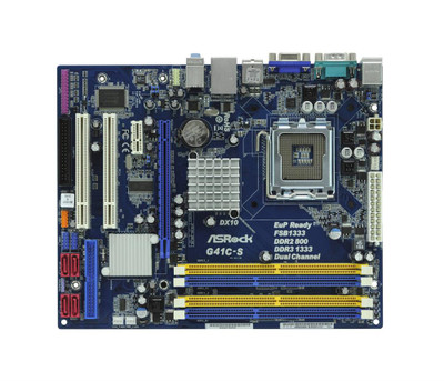 G41C-S-BO-R - ASROCK LGA 775 Intel G41 ICH7 Motherboard