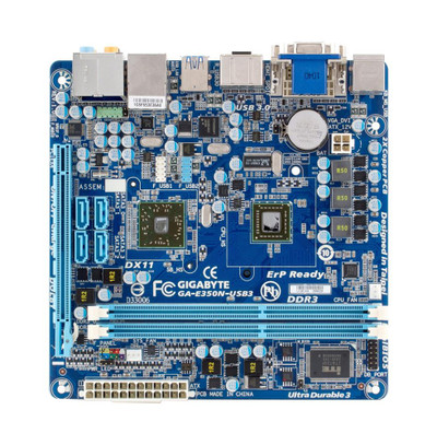 GA-E350N-USB3 - Gigabyte Technology AMD A50M Mini ITX USB3 Motherboard