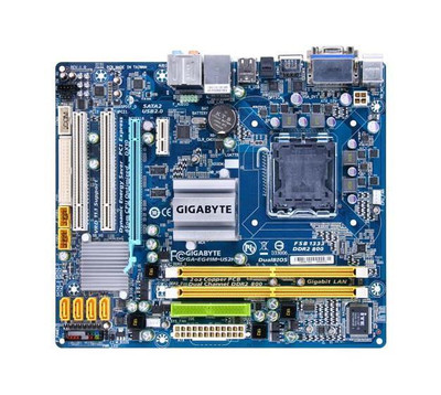 Gigabyte GA-EG41M-US2H LGA775 Intel G41/ICH7 Chipset Motherboard for Core 2 Processors, Desktop PC Component