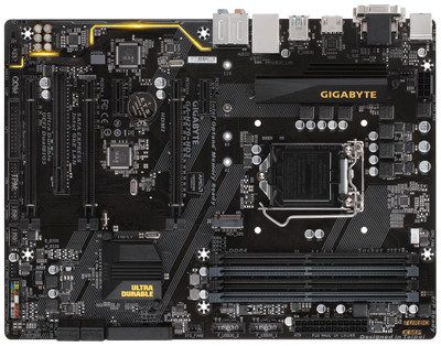 GA-H270-HD3 - Gigabyte Intel H270 ATX Desktop Motherboard