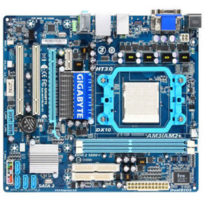 GA-MA78LM-S2 - Gigabyte Technology AMD 760G Socket AM3 ATX DDR2 Motherboard