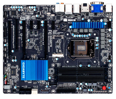 Gigabyte GA-Z77X-UD3H Ultra Durable 4 Classic Motherboard for Intel Z77 Express Chipset, Socket H2 LGA-1155
