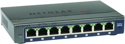 GS108E-100NAS - NetGear 8-Port Gigabit Ethernet Network Switch