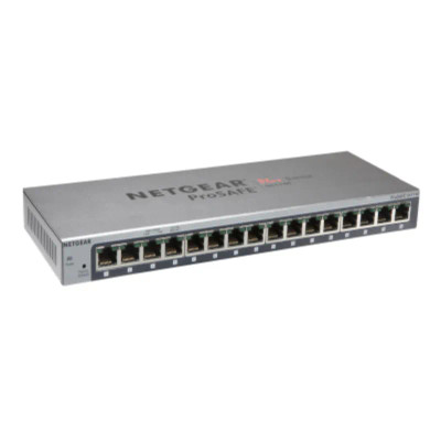 GS116E - NetGear 16-Port Gigabit Layer 2 Managed Network Switch