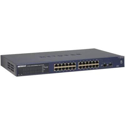 GS724T - Netgear ProSafe 24x Gigabit + 2x SFP Network Switch