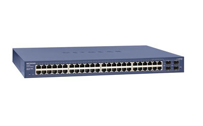 GS748TNA - NetGear ProSafe 48-Ports 10/100/1000Mbps Gigabit Ethernet Smart Switch with 4 SFP Ports