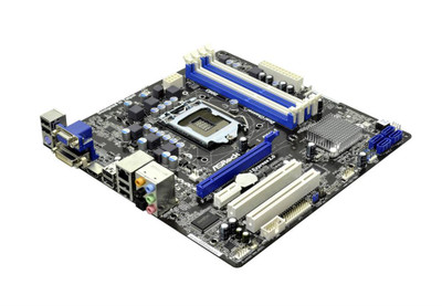 ASRock H61M-GE LGA 1155 Intel H61 Motherboard for Core i7/i5/i3 Processors, DDR3, SATA2, Micro-ATX