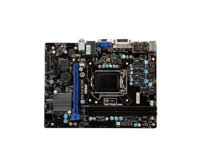H61M-P31/W8 - MSI Socket LGA1155 Intel H61 Express Chipset Micro-ATX System Board Motherboard Supports Core i7/i5/i3/Pentium/Celeron DDR3 2x DIMM