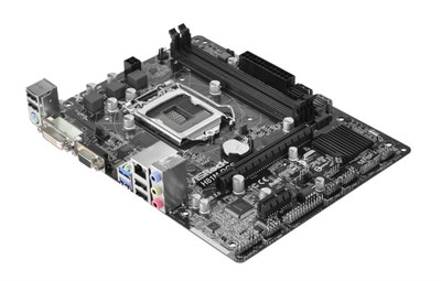 ASROCK H81M-DGS-R2 Micro-ATX Motherboard for LGA 1150 CPUs, DDR3 Support, SATA3, 4th Gen Intel Compatible