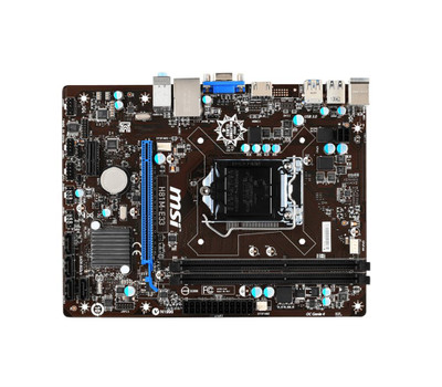 MSI H81M-E33 Desktop Motherboard Intel H81 Chipset LGA-1150 - Compatible with Intel processors, ideal for desktop PCs