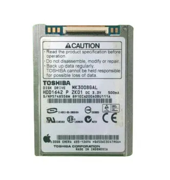 HDD1642 - TOSHIBA 30GB 4200RPM IDE 1.8" HDD