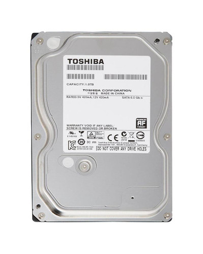 HDKPC03-A1 - TOSHIBA 1TB 7200RPM SATA 6Gbps 32MB 3.5" HDD