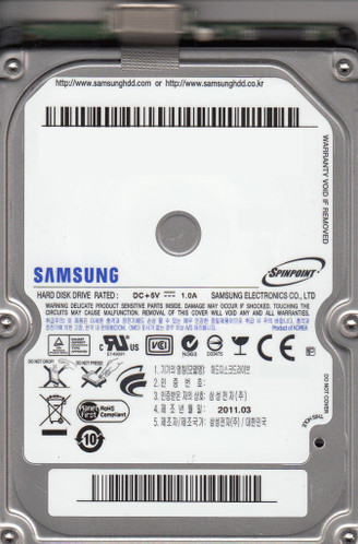 Samsung Spinpoint HM501IX 500GB 5400RPM 2.5 Internal Hard Drive USB 2.0 8MB Cache - Compatible with laptops