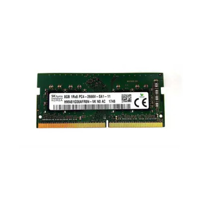 Hynix 8GB DDR4-2666MHz SoDimm Memory Module for Laptops - Single Rank, Non-ECC, 260-Pin, 1.2V