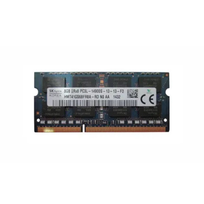 Hynix 8GB DDR3-1866MHz SoDimm Memory Module for Laptops Dual Rank 1.35V Non-ECC CL13 - Part Number: HMT41GS6BFR8A-RD