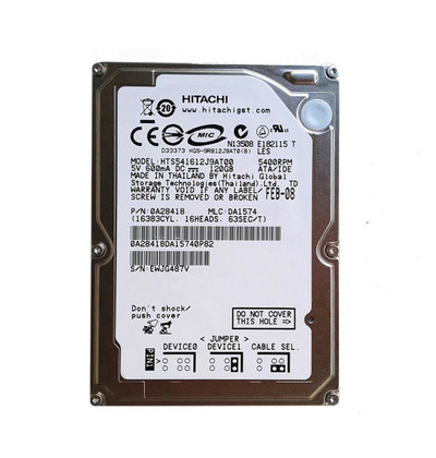 HTS541612J9AT00 - Hitachi 120GB 5400RPM IDE 8MB 2.5" HDD