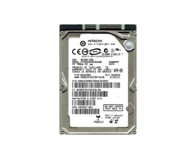 Hitachi HTS542525K9SA00 250GB 5400RPM SATA 2.5Hard Drive
