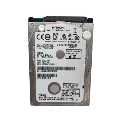 HGST HTS543232A7A384 Travelstar Z5K320 320GB 5400RPM SATA 3Gb/s 2.5HDD