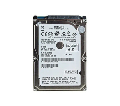 Hitachi HTS547564A9E384 Travelstar 5K750 640GB SATA 3Gb/s 2.5HDD