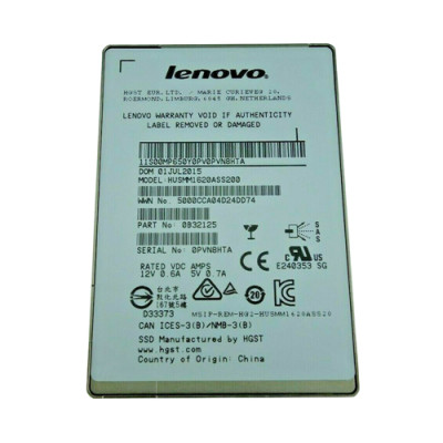 HGST Hitachi Ultrastar SSD1600MM 200GB SAS 12G MLC SSD compatible with servers