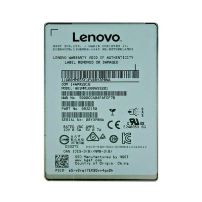 Hitachi HUSMM1680ASS201 800GB SAS SSD 2.5 Solid State Drive