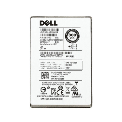 HUSMM1680ASS204 - Hitachi 800GB SAS 12Gb/s 2.5" SSD