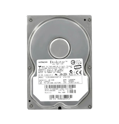 IBM Deskstar 180GXP 60GB 7200RPM ATA-100 2MB Cache 3.5 Internal Hard Drive compatible with servers