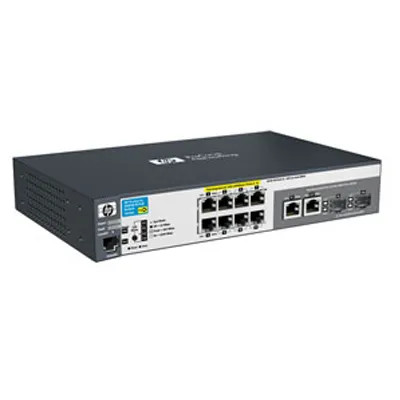 HP ProCurve E2520-8G-PoE Ethernet Switch with 8 LAN Ports and 2 SFP Slots