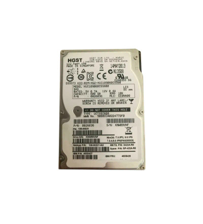 IBM 46X5428 600GB 10K RPM SAS 6Gbps 2.5 HDD w/ Tray for System Storage N Series - Compatible with server racks