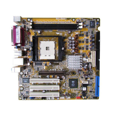 K8S-LA ASUS Socket 754 SiS760 + SiS964 Chipset AMD Athlon 64 Processors Support DDR 2x DIMM 2x SATA Micro-ATX Motherboard